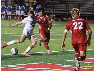 SOCCER: Lots of Pressure, But No Goals at Monroe