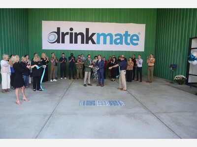 Drinkmate Celebrates Grand Opening of Saline Headquarters