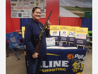 Harvest Bash at Washtenaw Farm Council Grounds Raises Funds for Saline Trapshooting.