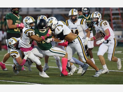 FOOTBALL: Saline Wins Another SEC Red Blowout