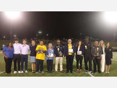 New Saline Hall of Fame Class Honored at Hornet Stadium