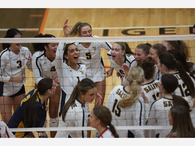 VOLLEYBALL: Saline Sweeps Monroe, Faces Bedford in District Final