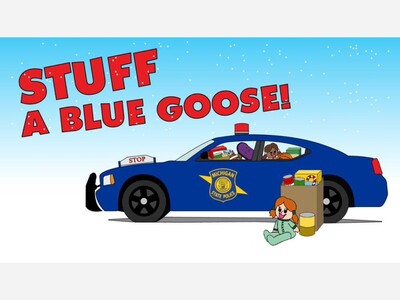 Bring Donations to Walmart Dec. 13 for Michigan State Police Drive