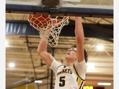 BASKETBALL: Huron Cagers Too Much for the Hornets