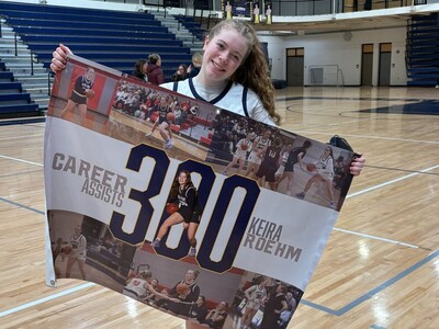 BASKETBALL: Roehm Reaches Assist Milestone, Scores 26 Points as Saline Routs Monroe