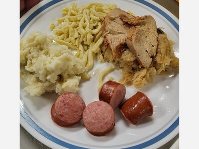 Saline American Legion Hosts German Dinner Thursday