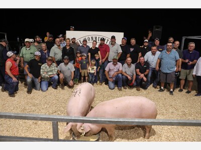 The Community Comes Together at the Youth Livestock Auction