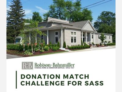 Robison-Bahnmiller Funeral Home Donation Match Challenge of $1,500 for Saline Area Social Service