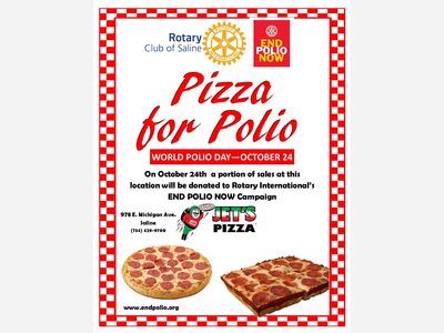 Saline Rotary's Pizza for Polio 