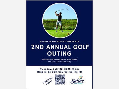 Saline Main Street Announces 2nd Annual Golf Outing