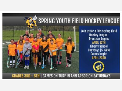 Spring Youth Field Hockey Begins April 12th