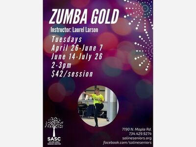 Zumba Gold Classes at SASC