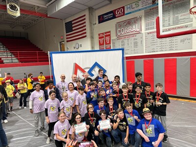 Saline Middle School Robotics Teams Win State Titles