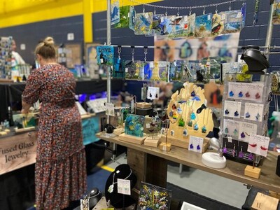 Saline Spring Craft Show Draws Vendors, Shoppers from All Over Michigan