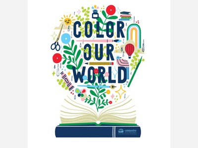 Saline Library Invites Patrons to “Color Our World”