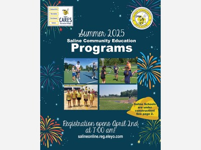Saline Community Education Programs Continue The Fun and Learning Into The Summer