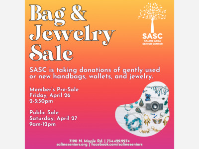 SASC Bag & Jewelry Sale Fundraiser