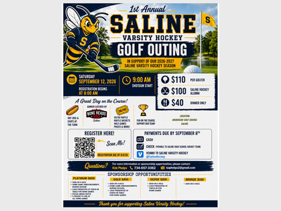 1st Annual Saline Varsity Hockey Golf Outing