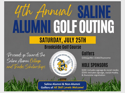 4th Annual Saline Area Schools Alumni Golf Outing