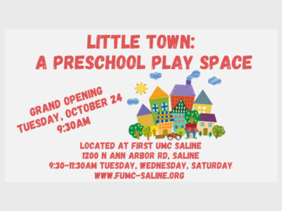 LITTLE TOWN:  A PRESCHOOL PLAY SPACE