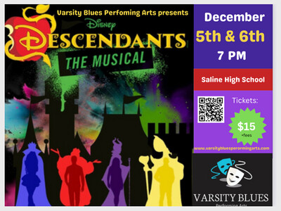 Varsity Blues Performing Arts presents 
Descendants the Musical