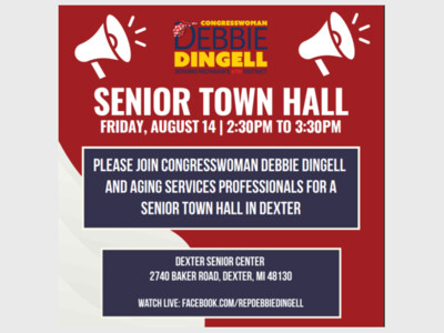 Congresswoman Dingell's Senior Town Hall