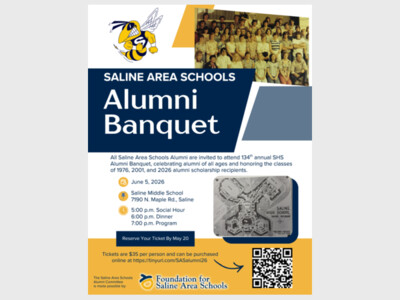 Saline Area Schools 134th annual Alumni Banquet