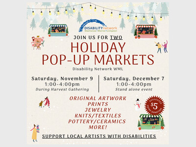 Disability Network Holiday Pop-up Market Day 2
