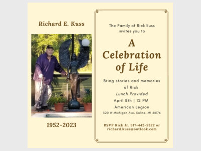 Rick Kuss - A Celebration of Life