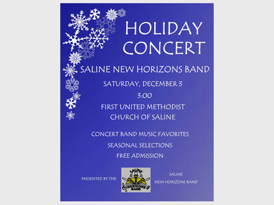 Saline New Horizons Band Holiday Concert