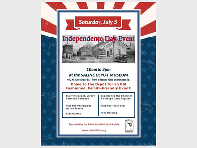 Saline Area Historical Society Independence Day Event