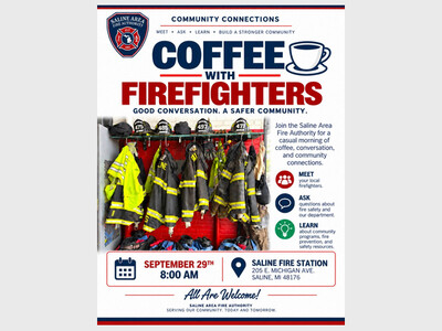 Coffee with Firefighters