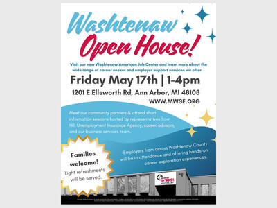 Michigan Works! Southeast Washtenaw American Job Center Open House
