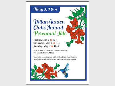 Milan Garden Club's Annual Perennial Sale