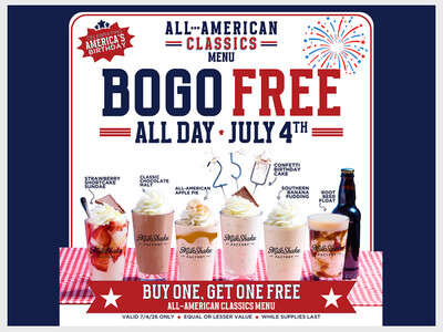 BOGO Free Day at MilkShake Factory