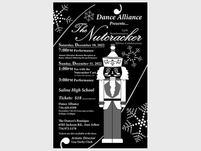 Dance Alliance of Saline Presents...
The 25th Anniversary Silver Celebration Nutcracker