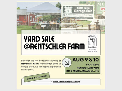 Yard Sale at Rentschler Farm