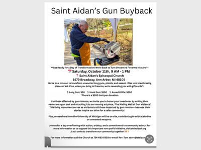 Unwanted firearm buyback and destruction