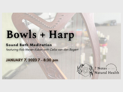 Bowls + Harp Sound Bath