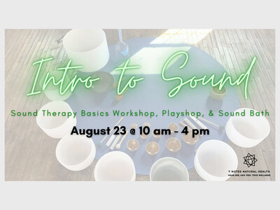 Intro to Sound Therapy Workshop