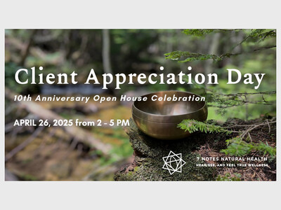 10th Anniversary Open House at 7 Notes Natural Health