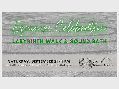 Equinox Celebration Labyrinth Walk & Sound Bath