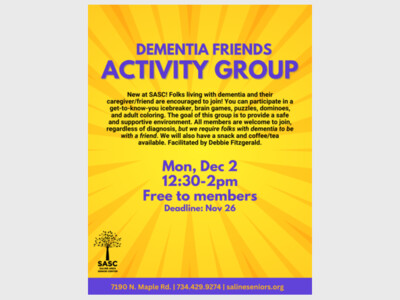 Dementia Friends Activity Group