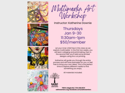 Multimedia Art with Katherine Downie