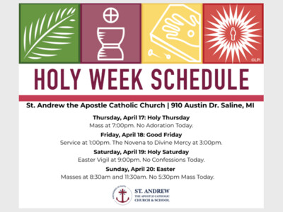 Easter Vigil Mass: Holy Saturday At the Easter Vigil in the Holy Night of Easter