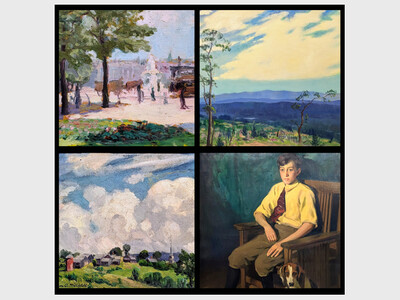 Between Two Continents: 
An Exhibition and Sale Featuring European and American Paintings by Artist Leon A. Makielski
