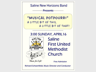Saline New Horizons Band Musical Potpourri Concert