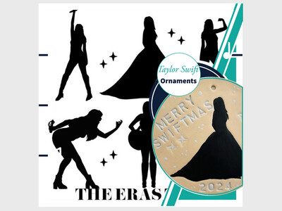 Swiftie Ornaments - Eras Tour Two Sessions