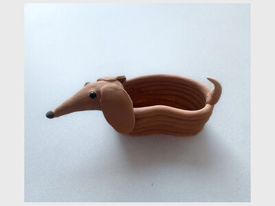 Dog and Cat Succulent Planter