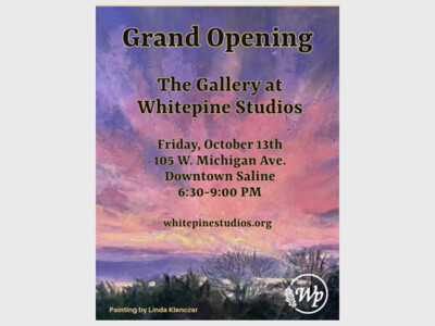 Grand Opening of the Gallery and Shop at Whitepine Studios